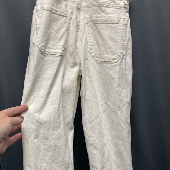 PAIGE Claudine Overall Ankle Length Slare Utility Pockets size 23 (b28.12) - Picture 11 of 12